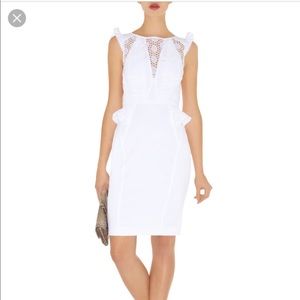 Karen Millen White Lace Dress Sz US 6 or UK 10